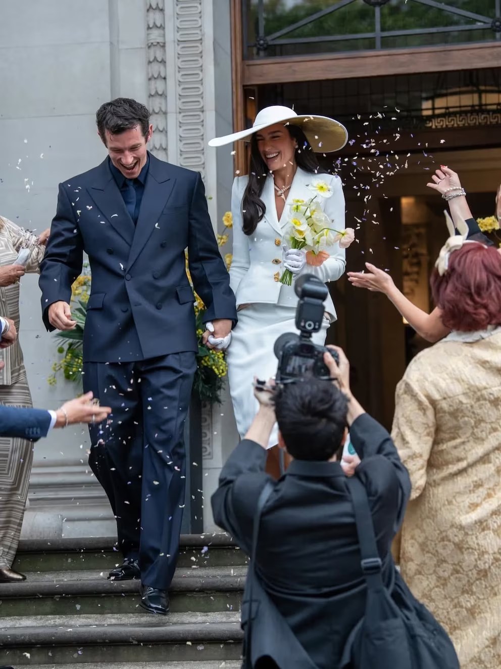 El look nupcial de Dua Lipa redefine las tendencias de&nbsp;boda